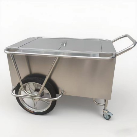 不銹鋼全封送物車  b32-1